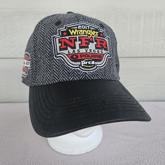 Wrangler Other - Wrangler NFR Las Vegas Limited Edition Baseball Cap 2017 Grey Wool Adjustable